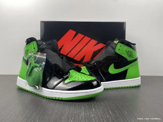 Rep Husky Jordan 555088-030 OG High Green 1 Air Pine 0602